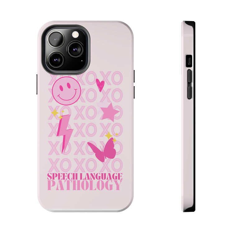 xoxo speech pathology iPhone case