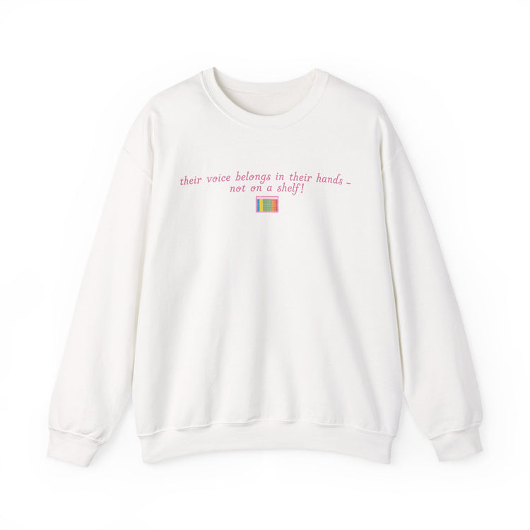 get off the shelf AAC! crewneck