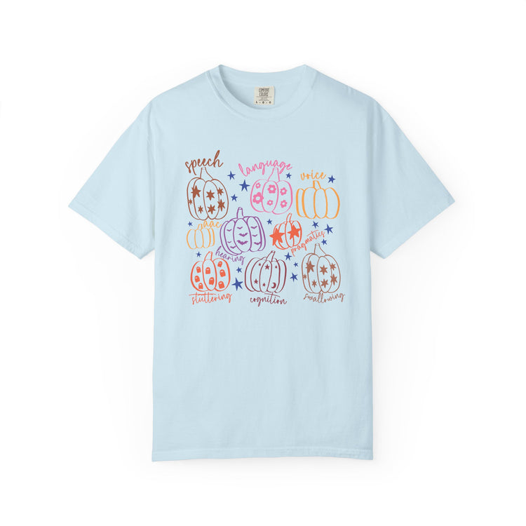 pumpkin slp scope comfort colors tee