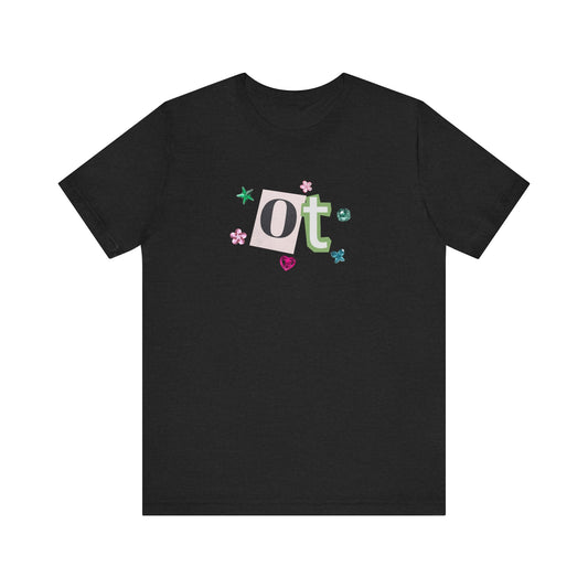 OT newspaper gem short sleeve tee