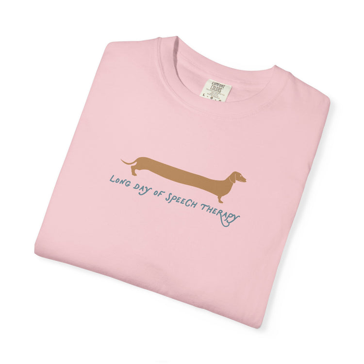 long day dog comfort colors tee