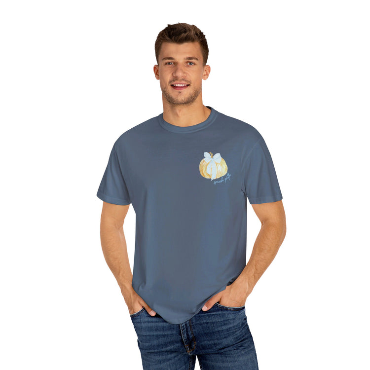 pumpkin speech path comfort colors tee