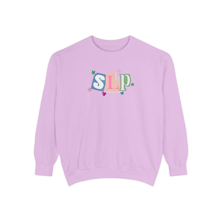 SLP newspaper gem comfort colors crewneck