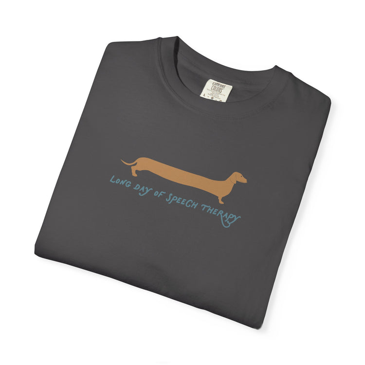 long day dog comfort colors tee