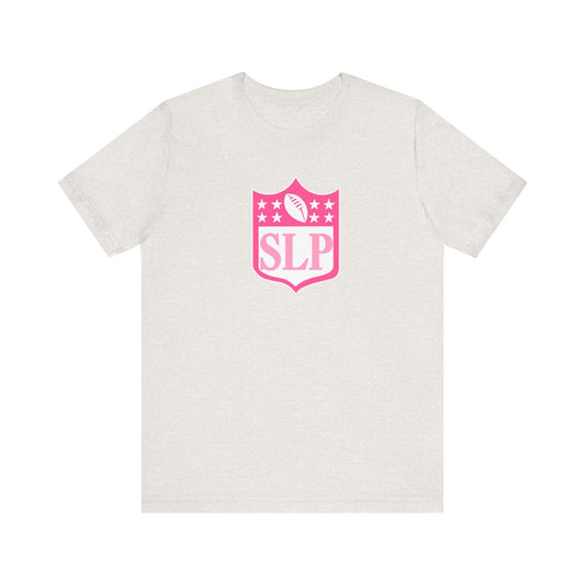 SLP football crest tee