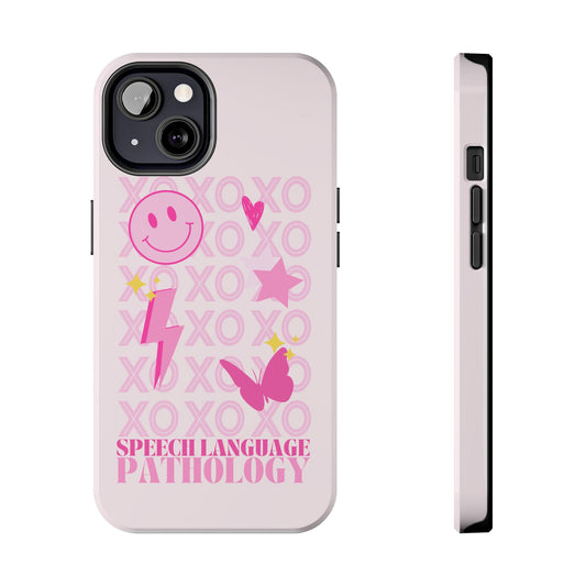 xoxo speech pathology iPhone case