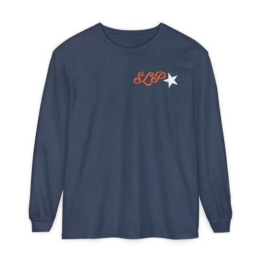 don't talk to me i'm writing reports front/back long sleeve tee