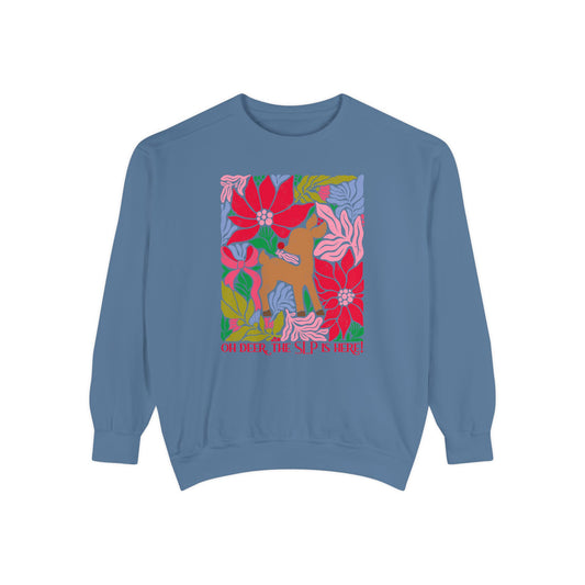 oh deer, the slp is here comfort colors crewneck