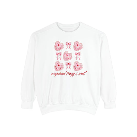 OT is sweet! cake comfort colors crewneck