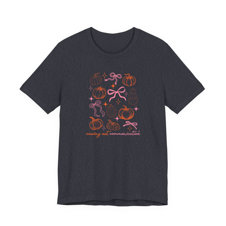 carving out communication! short sleeve tee