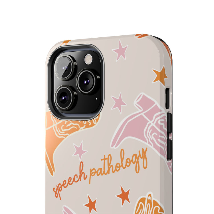 speech pathology boots iPhone case