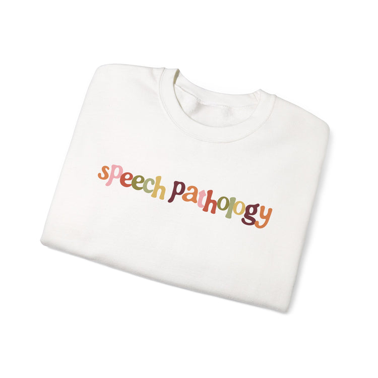 fall speech pathology crewneck