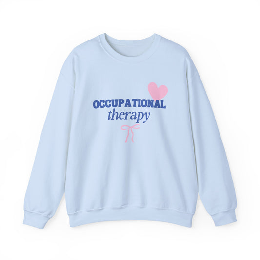 OT heart + bow crewneck