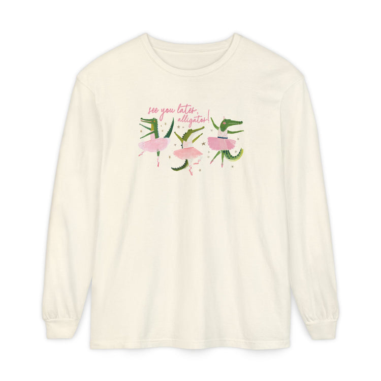 see you later long sleeve tee