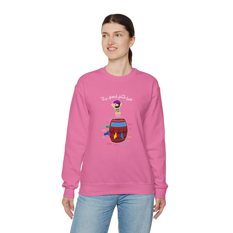 pirate speech path loves crewneck