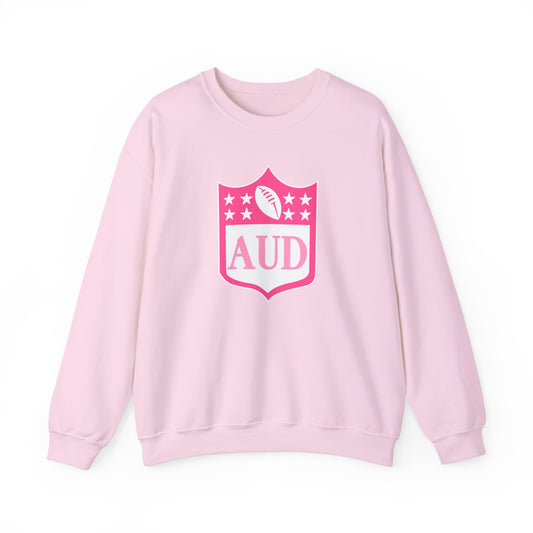 AUD football crest crewneck