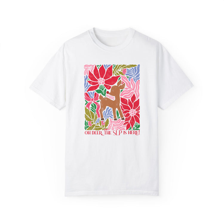 oh deer, the slp is here comfort colors tee