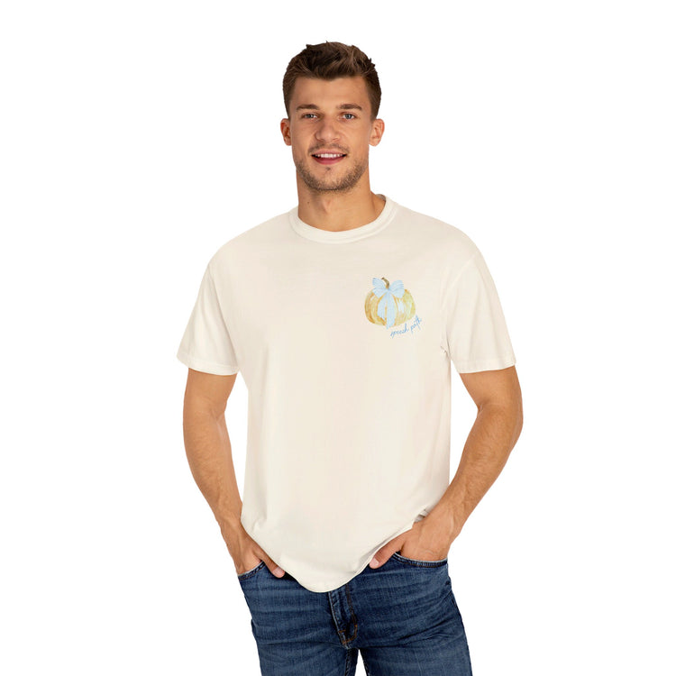 pumpkin speech path comfort colors tee