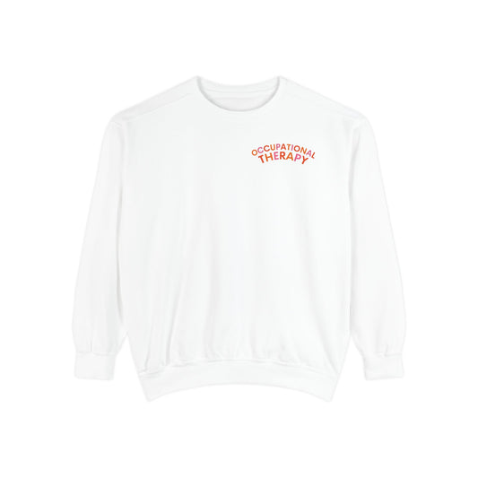 OT colorful arch comfort colors crewneck