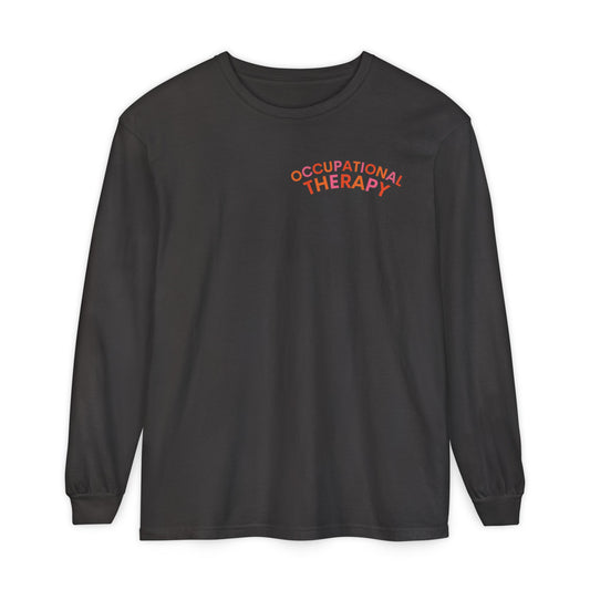OT colorful arch comfort colors long sleeve tee