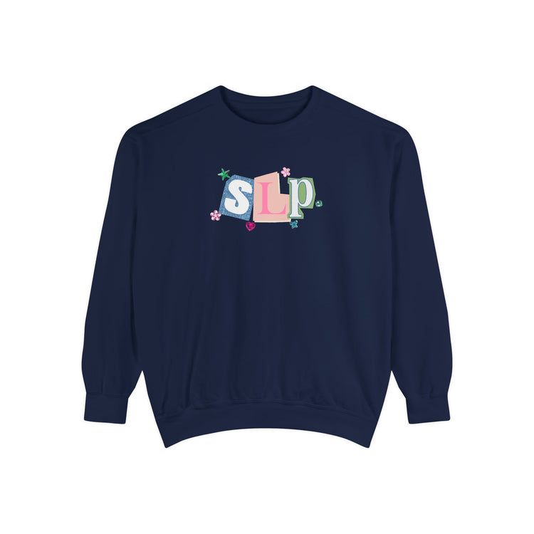 SLP newspaper gem comfort colors crewneck