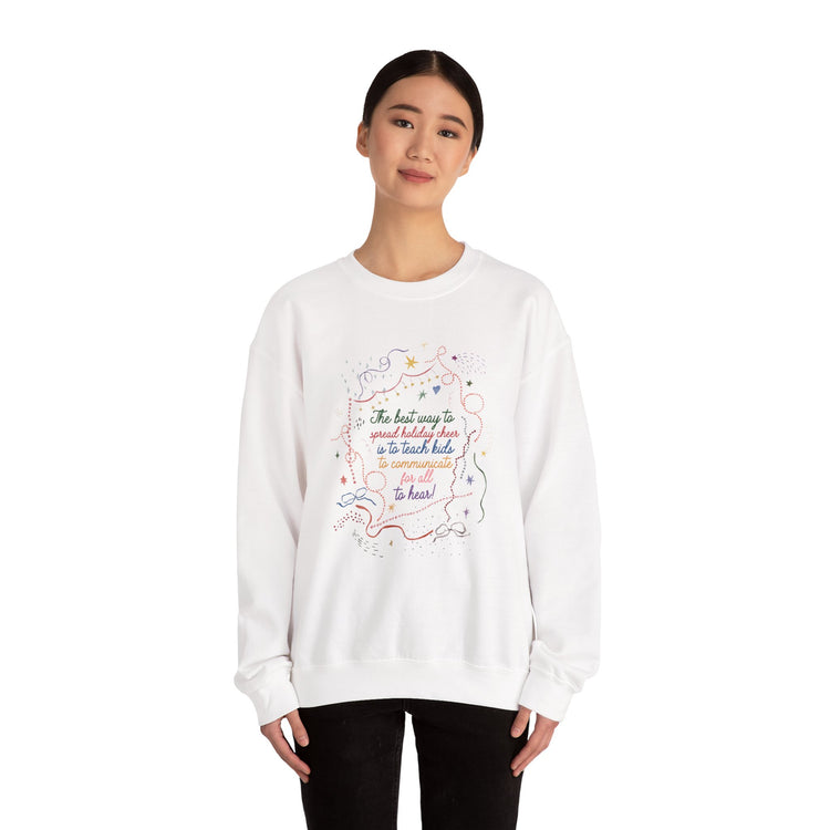 SLP spread holiday cheer crewneck