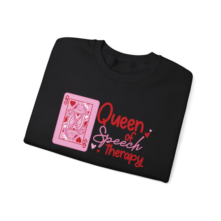 queen of hearts//speech crewneck