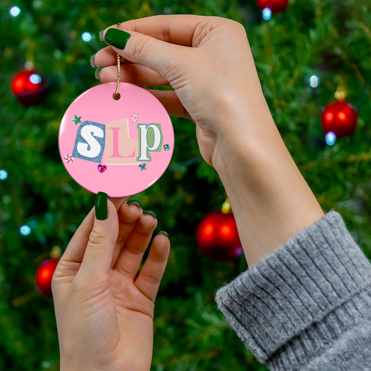 slp newspaper gem ornament