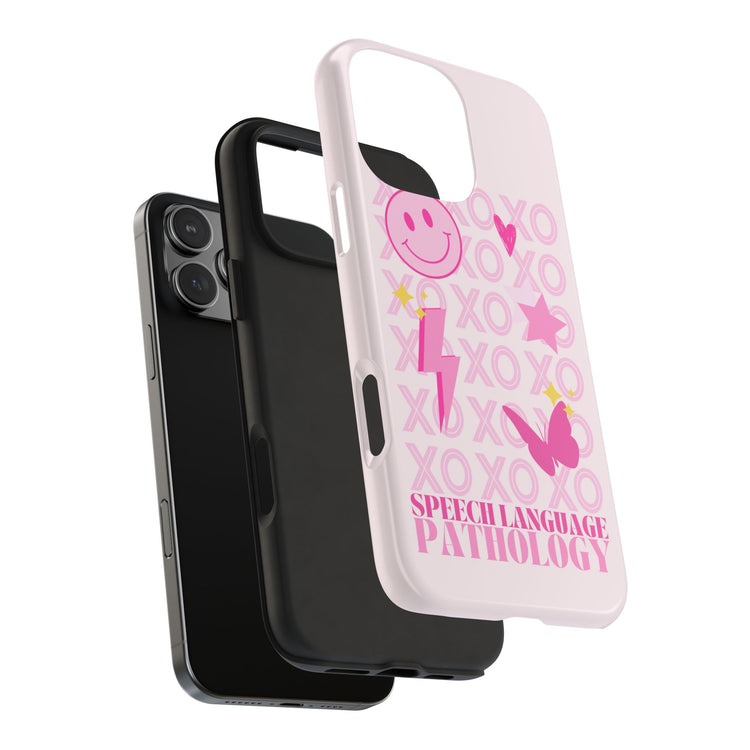 xoxo speech pathology iPhone case