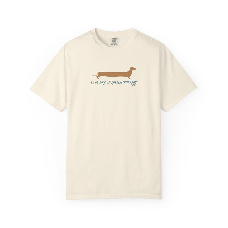 long day dog comfort colors tee