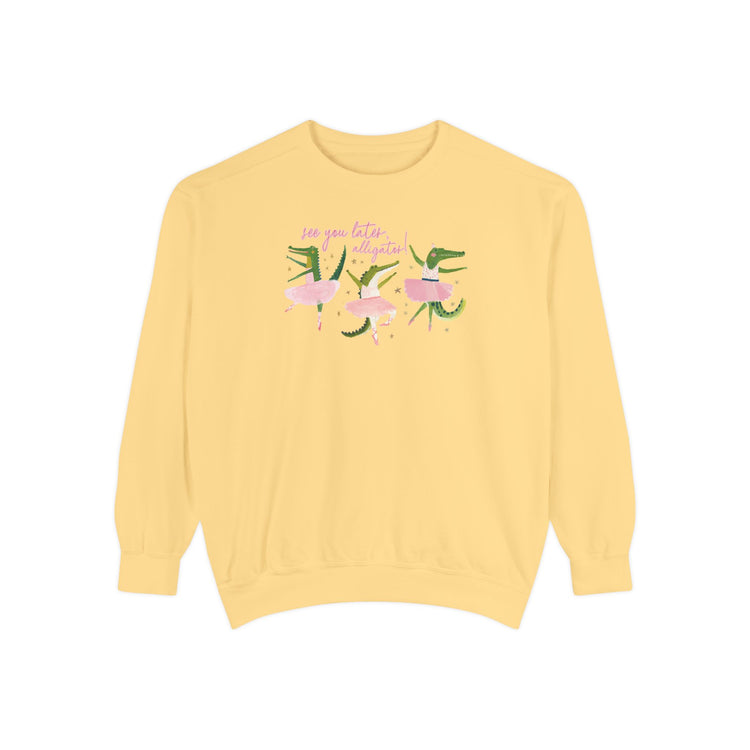 see you later comfort colors crewneck