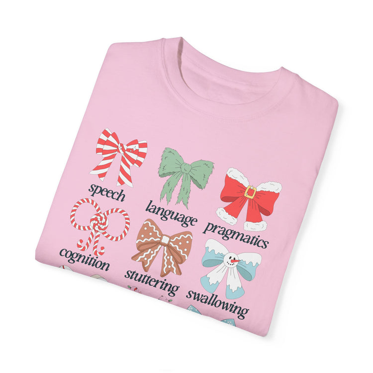 merry bow slp scope comfort colors tee