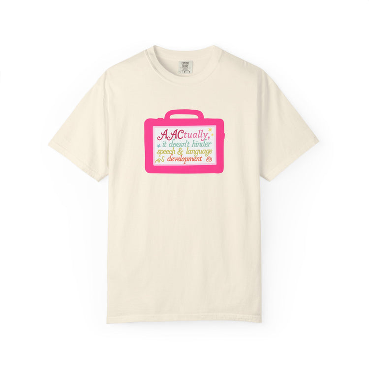 AAC device facts comfort colors tee