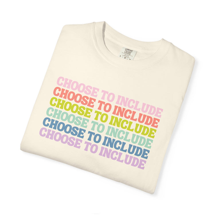 choose to include comfort colors tee