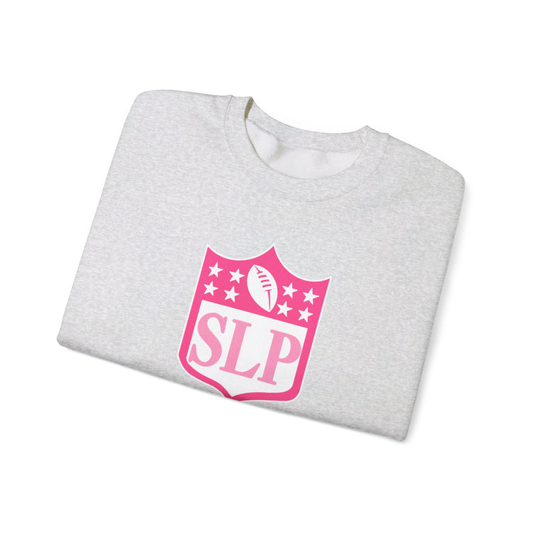 SLP football crest crewneck