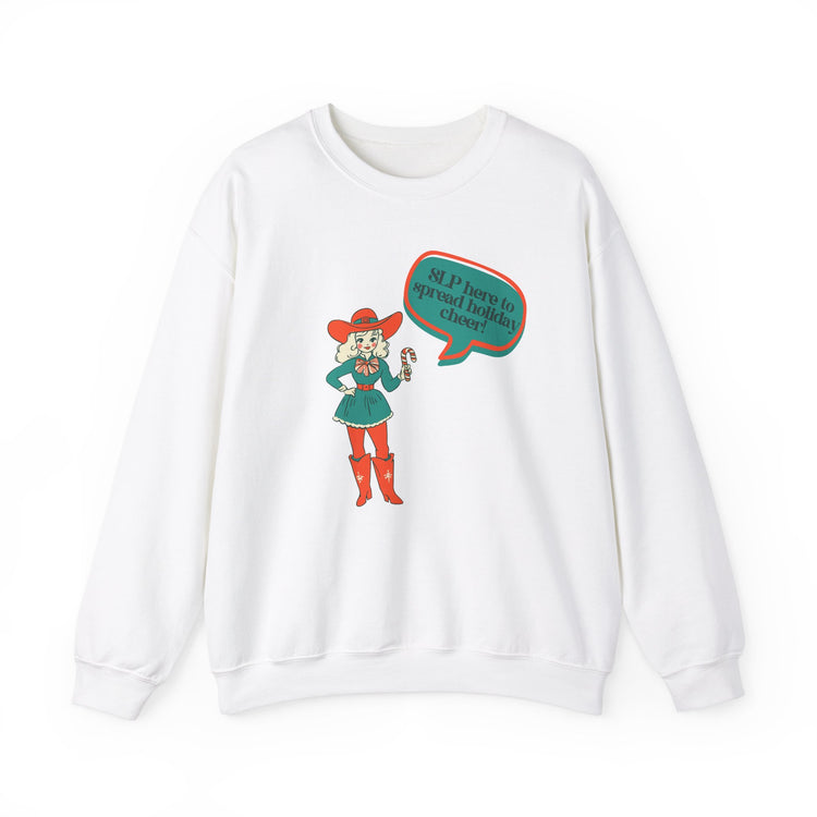 cowgirl elf slp crewneck