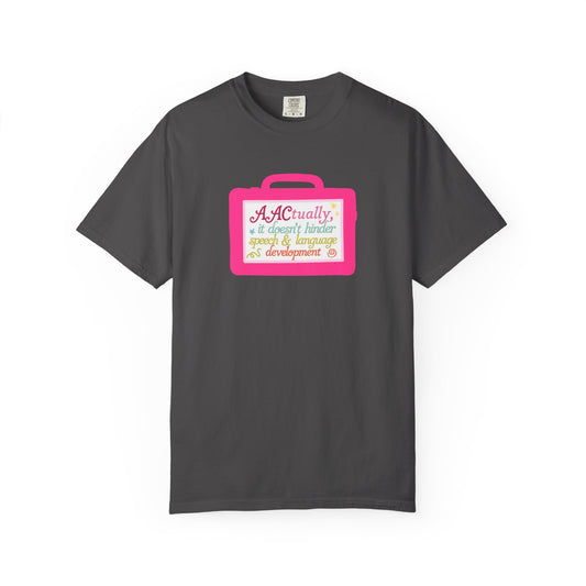 AAC device facts comfort colors tee