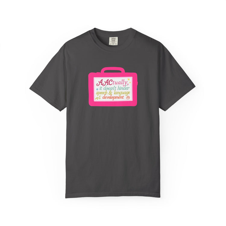 AAC device facts comfort colors tee