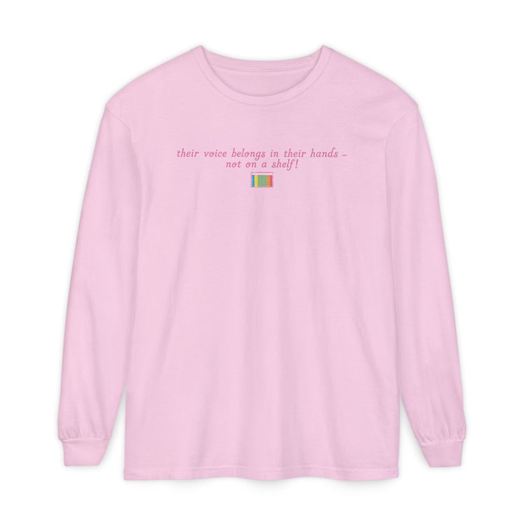 get off the shelf AAC! long sleeve tee