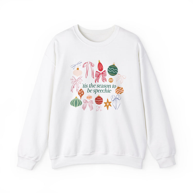 'tis the season to be speechie crewneck