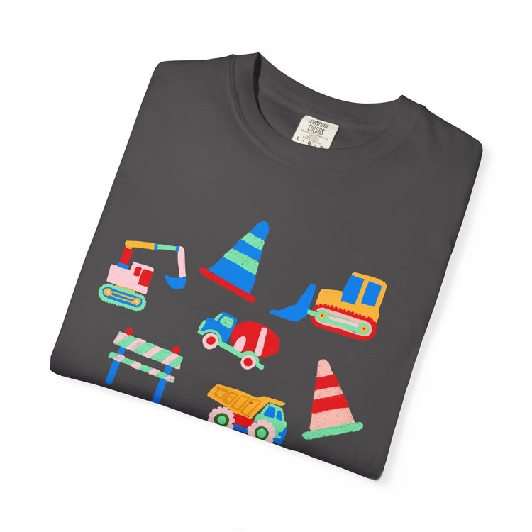 communication under construction! comfort colors tee