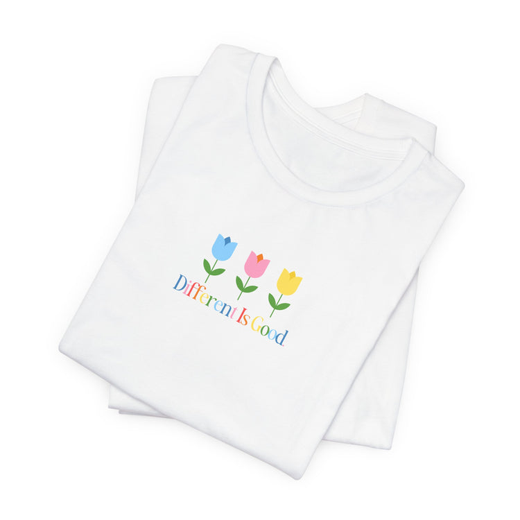 different is good tulips tee