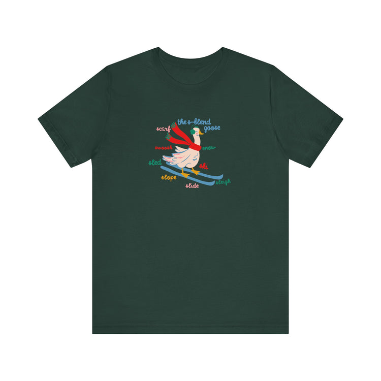 s-blend winter goose short sleeve tee