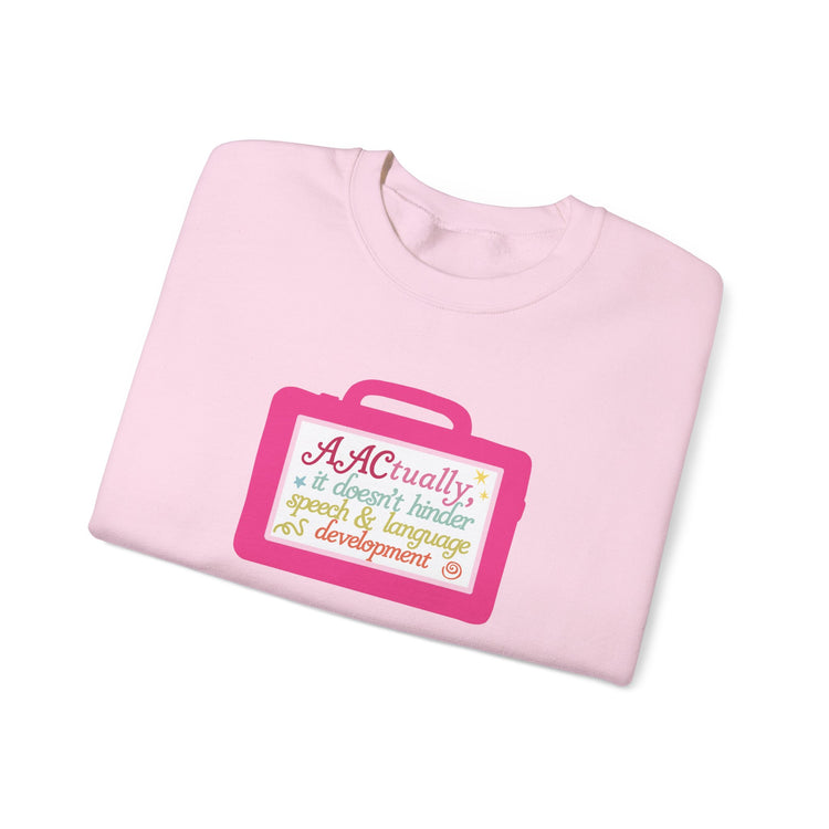AAC device facts crewneck