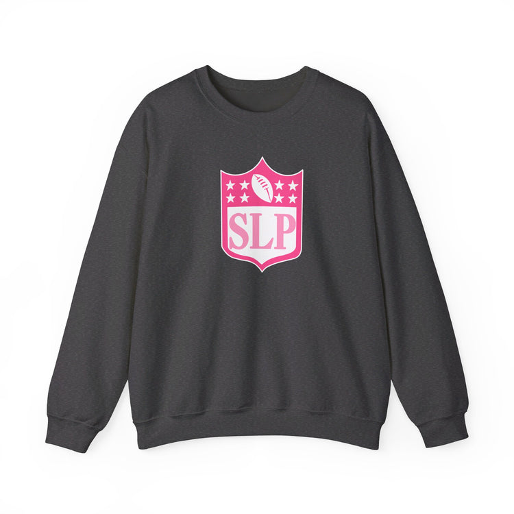 SLP football crest crewneck