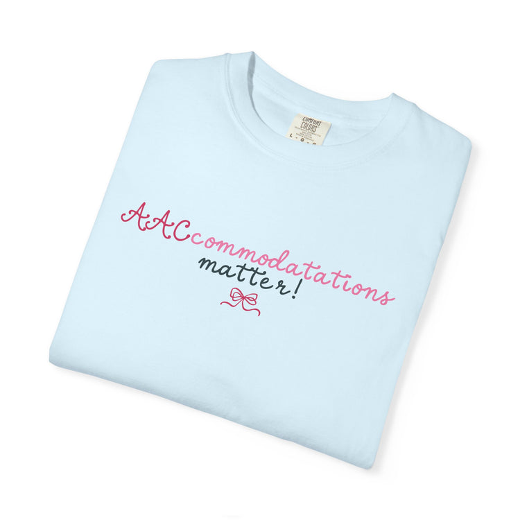 AACcommodations comfort colors tee