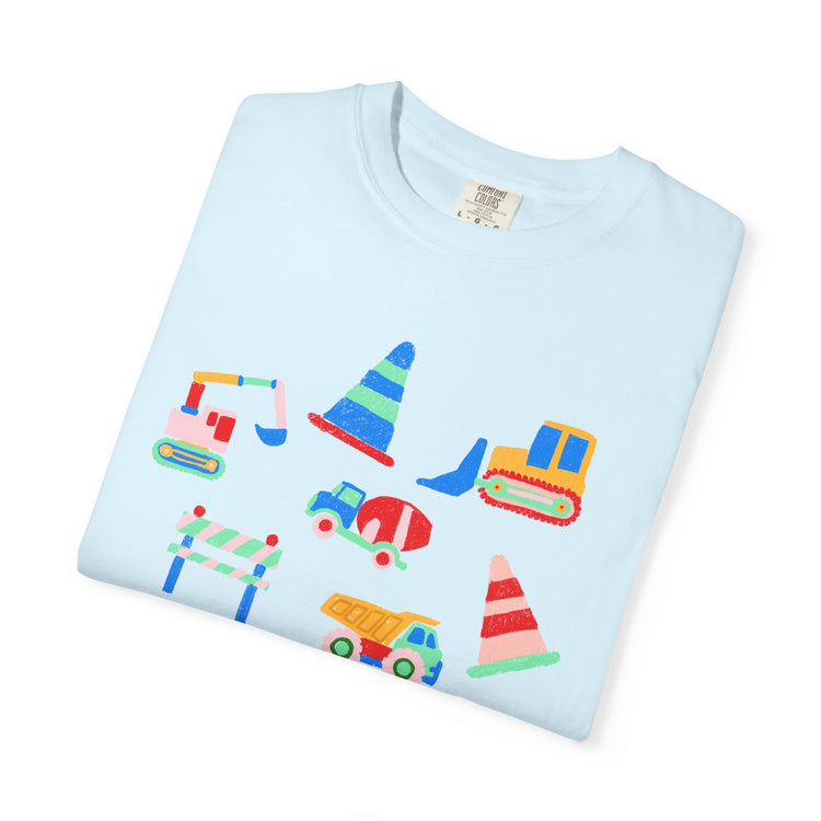 communication under construction! comfort colors tee
