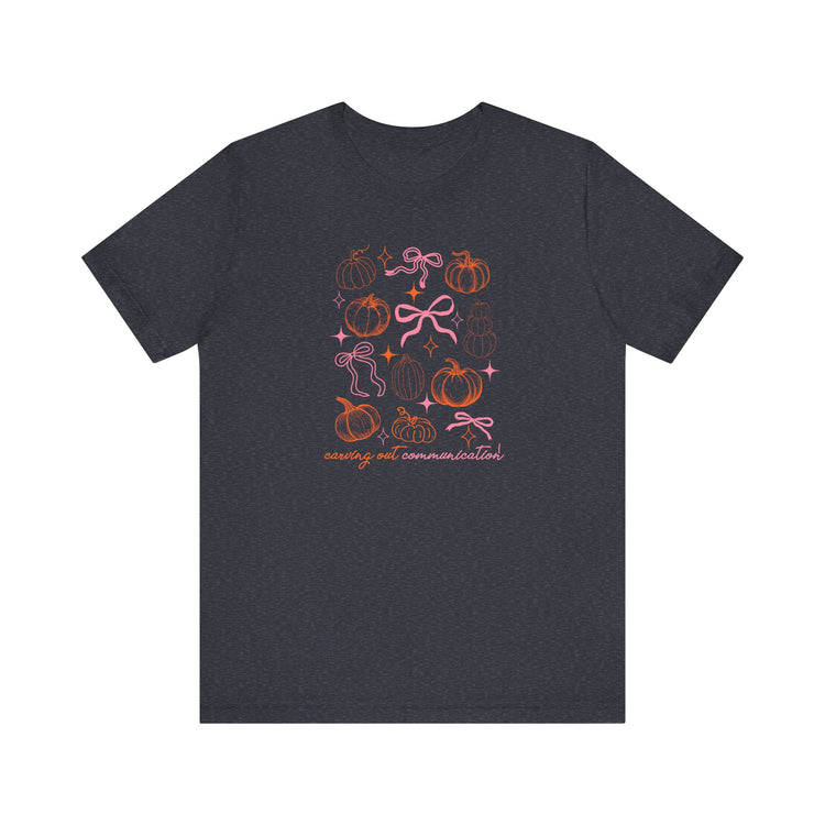 carving out communication! short sleeve tee
