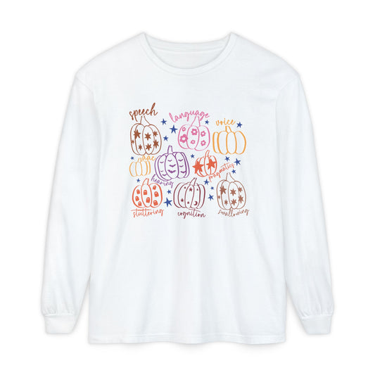 pumpkin slp scope long sleeve tee