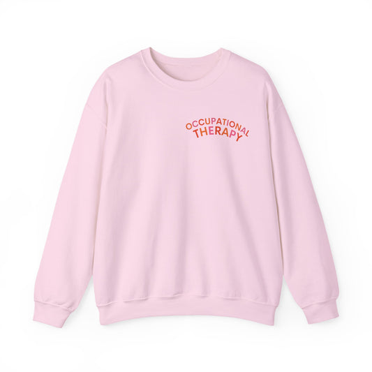 OT colorful arch crewneck
